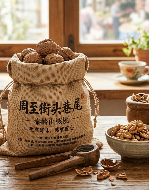 周至街头巷尾 · 秦岭山核桃
